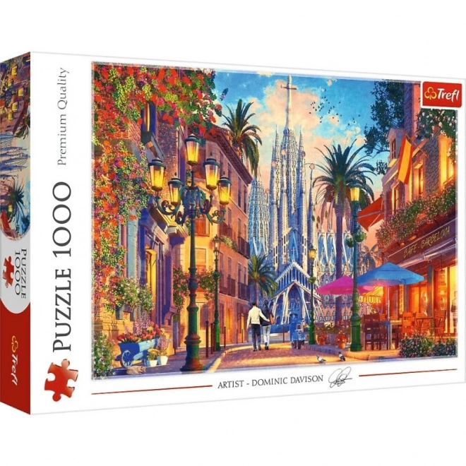 1000 darabos puzzle - Barcelona, Spanyolország