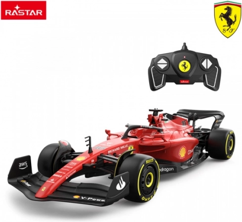 RC autó FERRARI F1-75 1:18 a Rastar-tól
