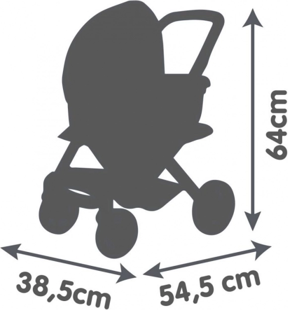 Maxi-Cosi babakocsi játék babák számára világos rózsaszín