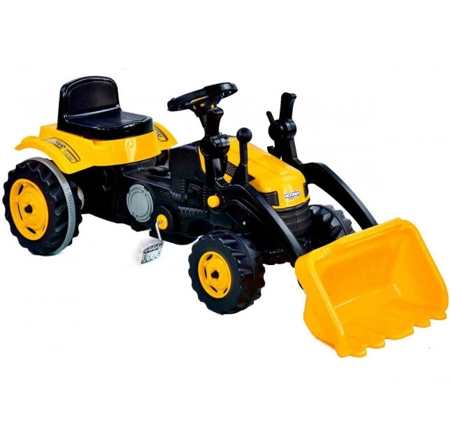 Pedálos traktor buldózerrel Woopie-tól