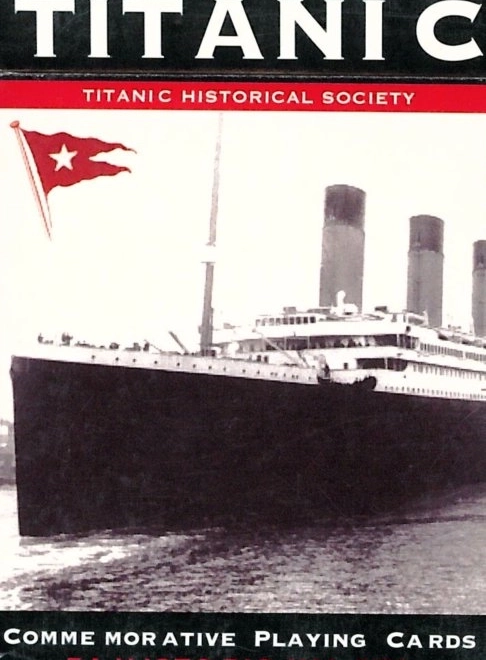 Titanic témájú játékkártyák