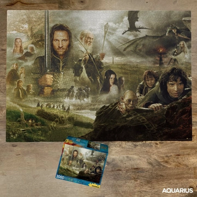AQUARIUS Puzzle Gyűrűk Ura 3000 darab