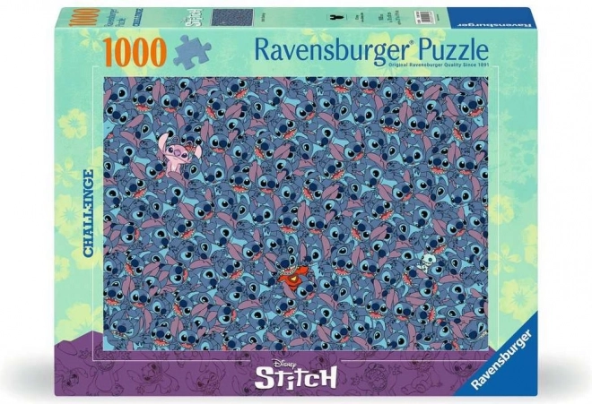 Disney Stitch 1000 darabos puzzle kihívás RAVENSBURGER