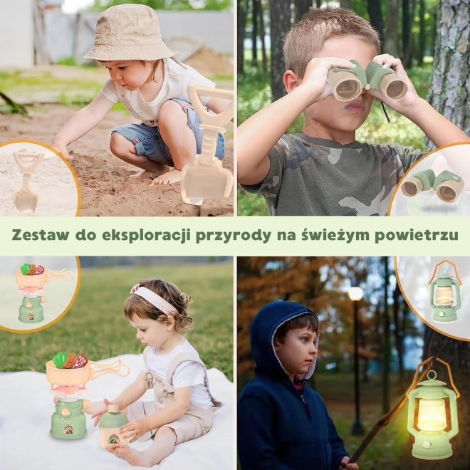 Woopie Kemping Sátor Kis Felfedezőknek XXL 15 db