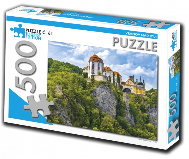 Turista Kiadás Puzzle Vranov Nad Dyjí 500 darab