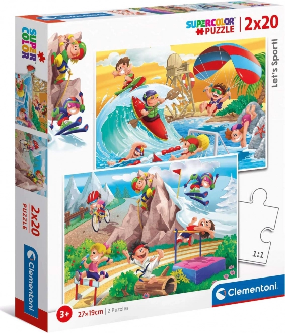 Puzzle Na Sportowo - Clementoni