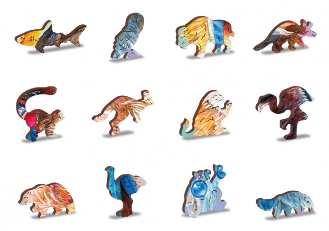 Mystikus Róka Fa Puzzle 250 darab
