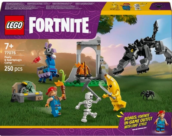 LEGO Fortnite Peely és Sparkplug Táborhely