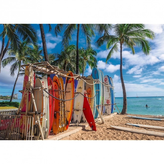 Trefl puzzle: Waikiki Beach, Hawaii - 1000 darab