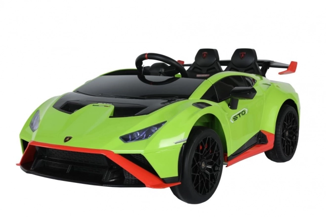 Lamborghini STO DRIFT Akkumulátoros Autó Zöld