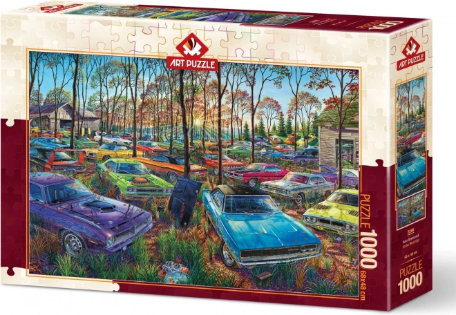 Autóroncsok puzzle 1000 darab