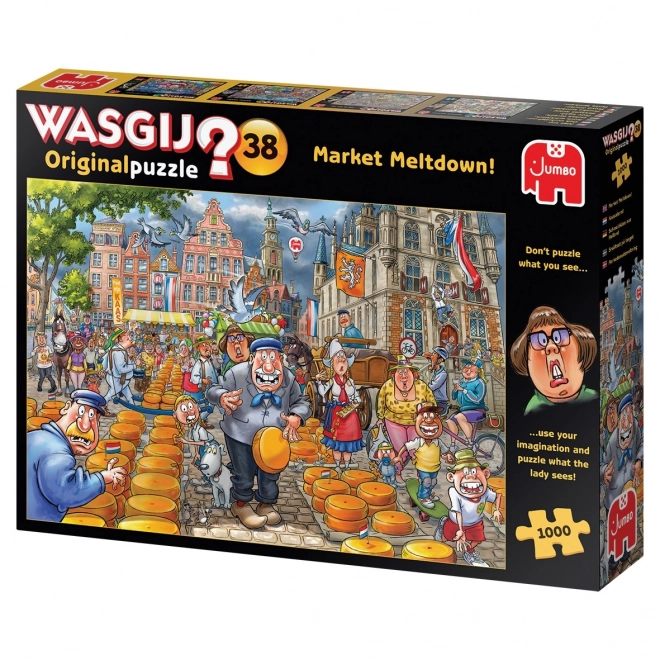 WASGIJ 38: Piaci összeomlás! Puzzle 1000 darabos