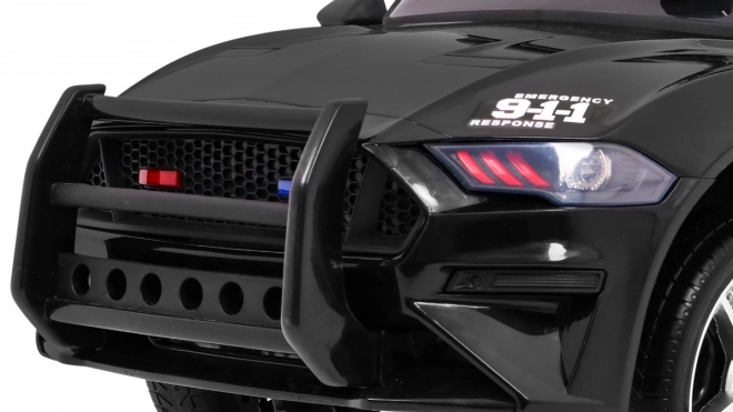 Gyerek elektromos autó GT Sport Rendőrség fekete