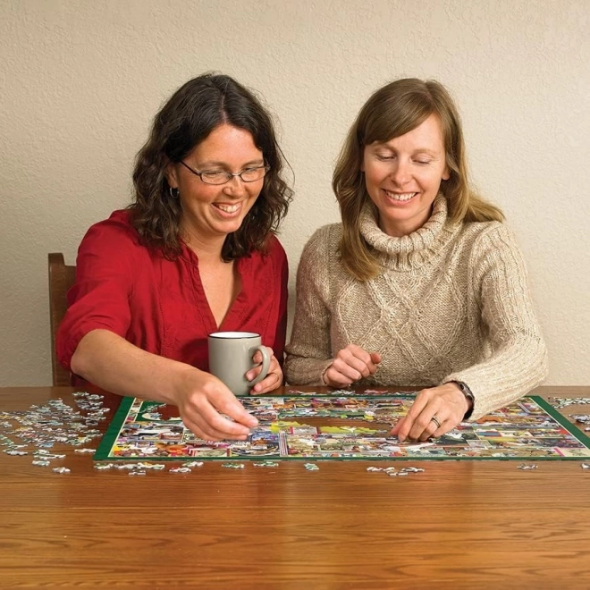 Cobble Hill kutyaváros puzzle 1000 darab