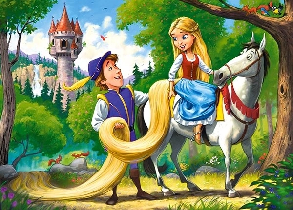 Rapunzel 60 darabos puzzle