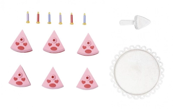 Deluxe születésnapi kiadású tortás készlet babáknak