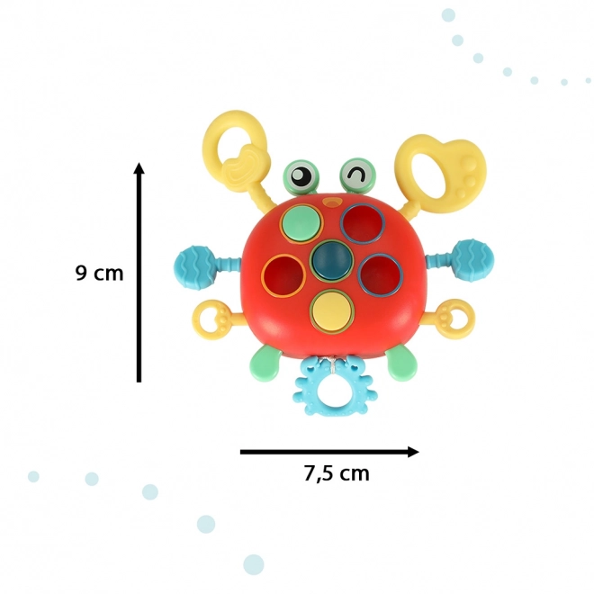 Sensory játék gyerekeknek – Krab alakkal