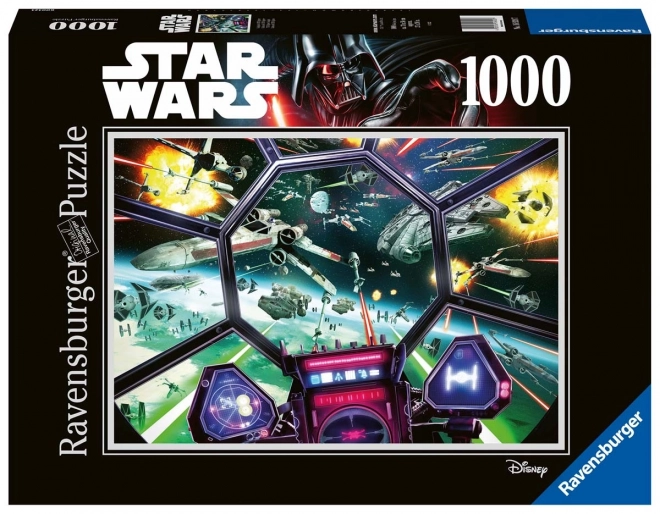 Ravensburger star wars: tie fighter pilótafülke 1000 darabos puzzle