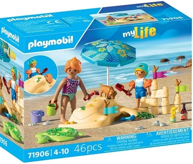 PLAYMOBIL My Life Figurakészlet – Család a strandon