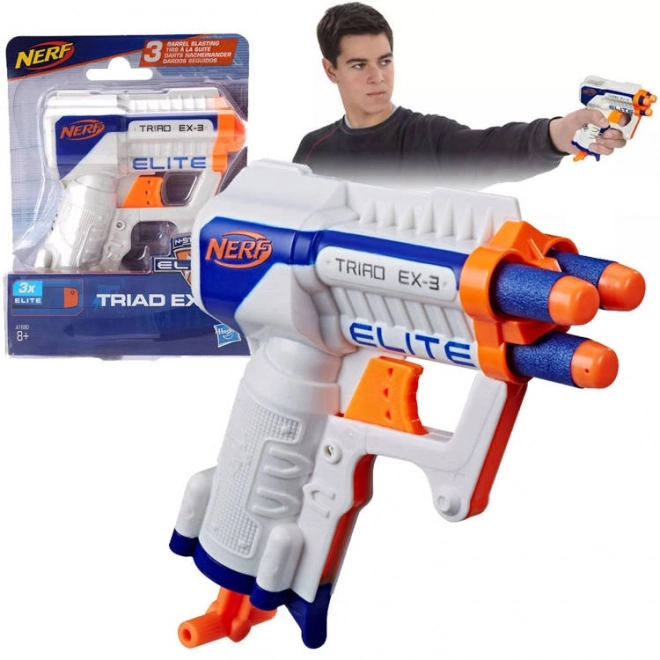 Nerf N-Strike Elite traid ex-3 habpisztoly