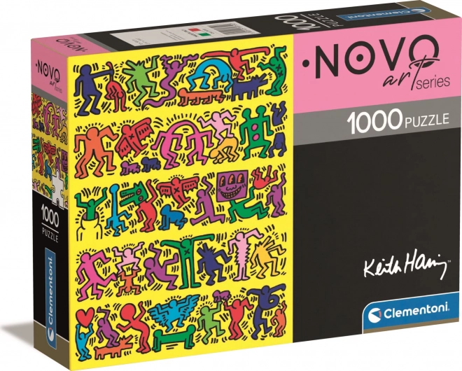 Clementoni puzzle művészet sorozat: Keith Haring 1000 darabos