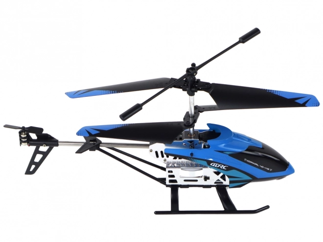 Alumínium RC helikopter kék 15 perces repüléssel