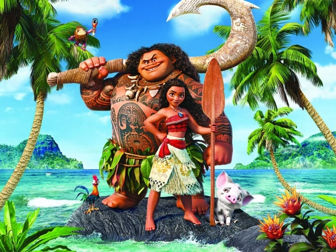 Vaiana 3D puzzle - A világ legendája