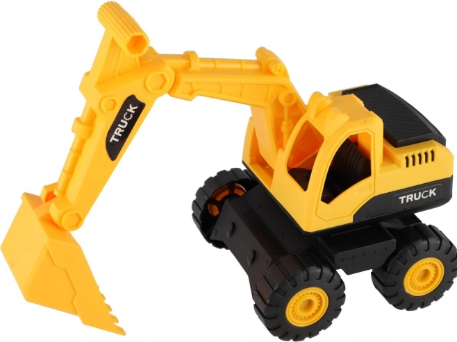 Építőipari autók 2 db műanyag 18 cm