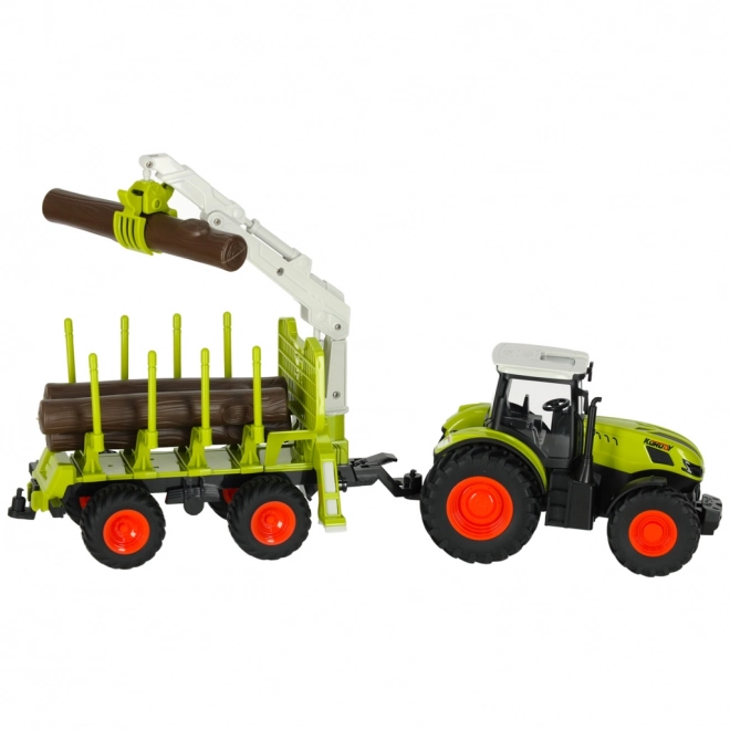 RC traktor székkel