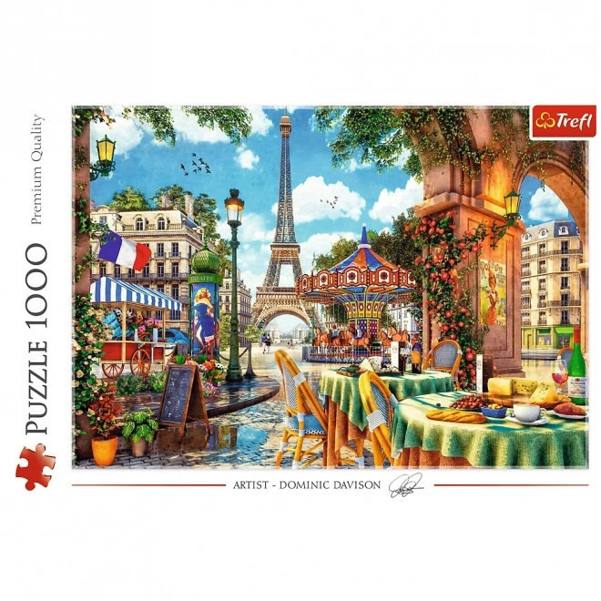 Párizsi reggel puzzle 1000 darabos