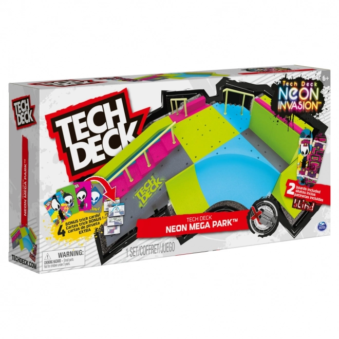 Tech Deck világító neon játék szett