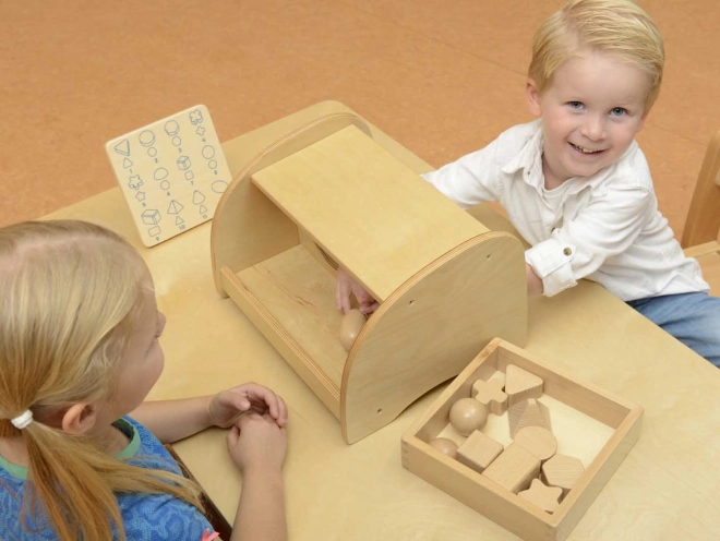 Találd Ki Tapintással, Fedezd Fel a Formákat 12 Darabos Készlet Masterkidz