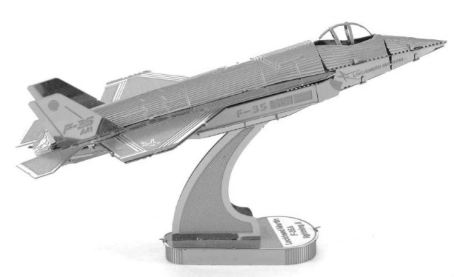 Metal Earth 3D puzzle F-35 Lightning II vadászrepülőgép