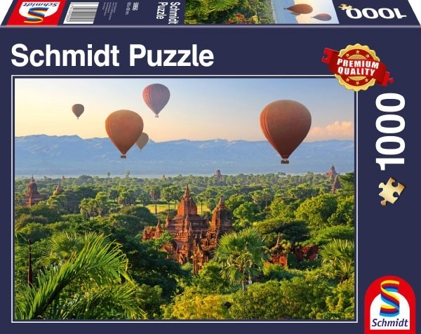 Schmidt puzzle léggömbök Mandalay felett 1000 darabos