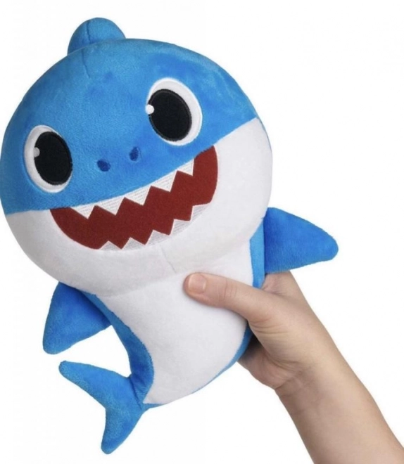 Cápa - Baby Shark plüss - játszik és énekel