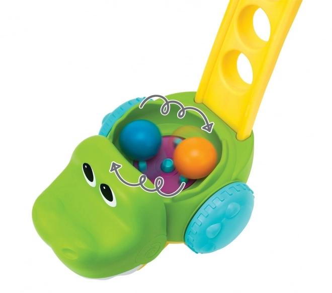 Kroko labda porszívó játék
