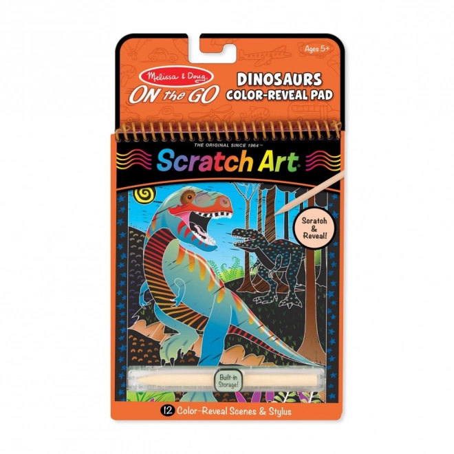 Dinoszauruszos képkaparó készlet Melissa & Doug