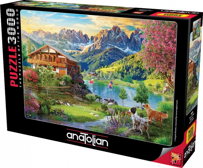 Dolomitok puzzle 3000 darabos