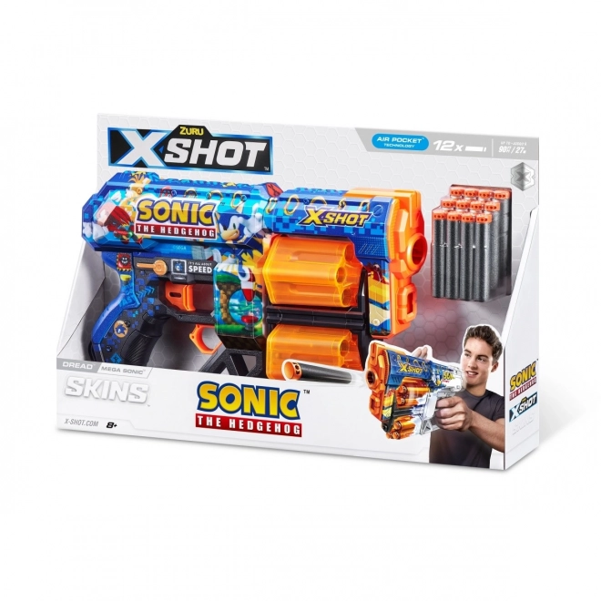 sonic the hedgehog x-shot dread sonic kilövő 12 nyíllal