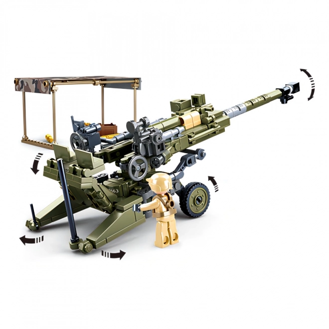 Sluban M777 Howitzer ágyú építőjáték