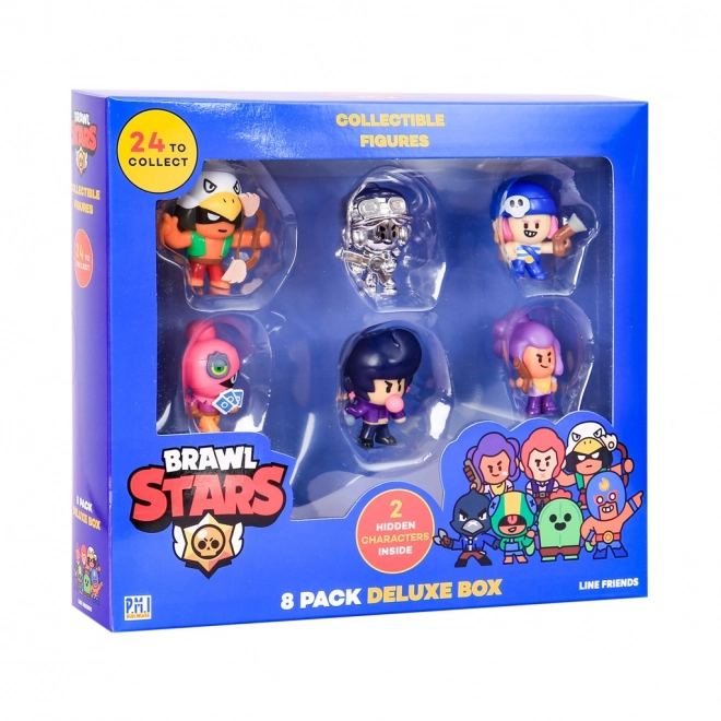 Brawl Stars figura szett, 8 darab, 1. sorozat