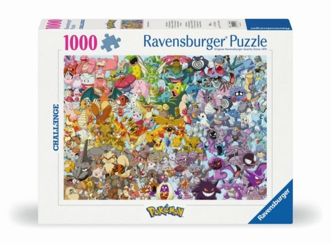 Pokémon kihívás kirakó 1000 darabbal