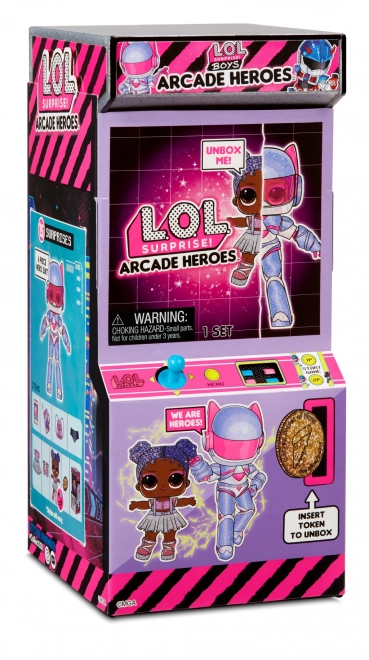 LOL Surprise Boys Arcade Heroes játék hősök
