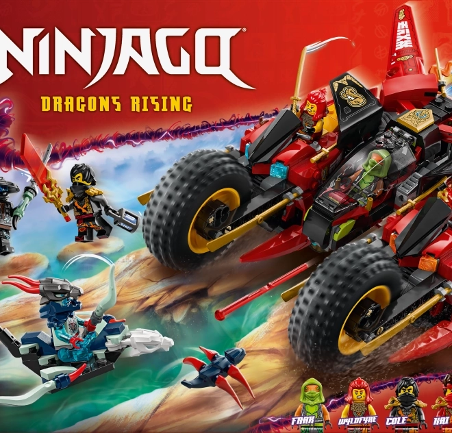 Lego Ninjago Nindzsa harci jármű 3 az 1-ben