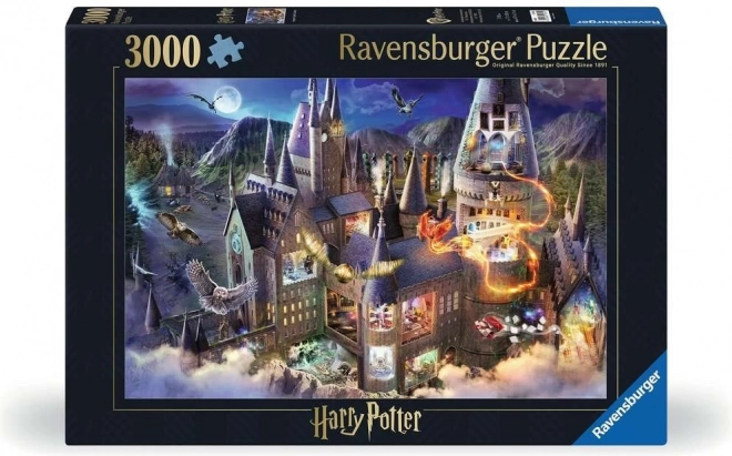 Harry Potter Bradavari Vár 3000 darabos puzzle
