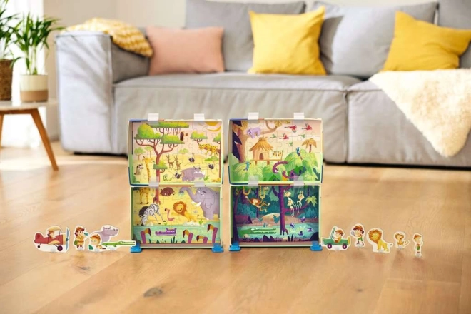 Két puzzle és egy bábszínház egy dobozban
