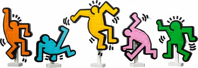 LEGO Art Keith Haring a Te1ncolf3 alakok