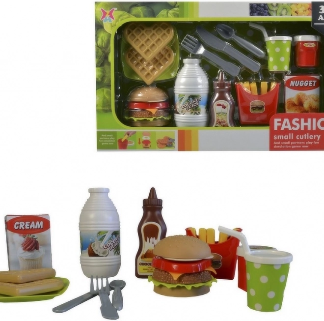 Hamburger készítő készlet gyerekeknek