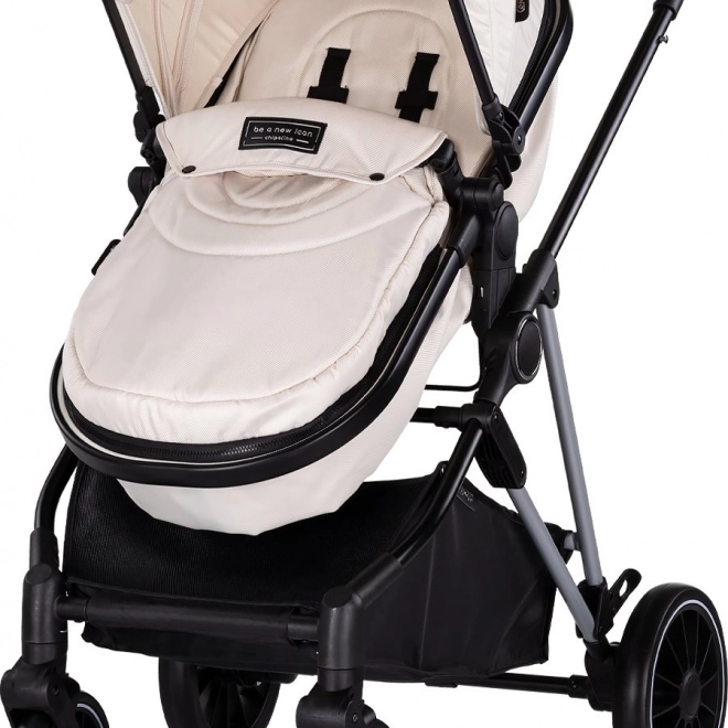 Chipolino Aura 2in1 kombinált babakocsi Biscotta