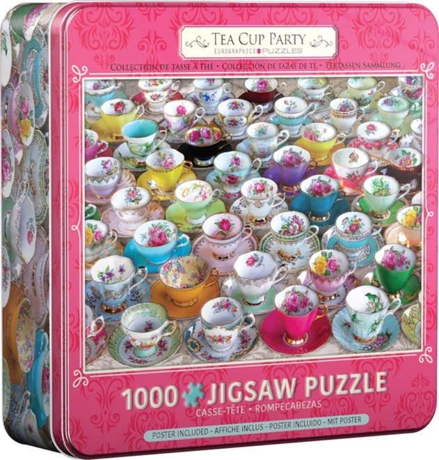 Társasjáték puzzle gyűjtemény csészevarázs 1000 darabos